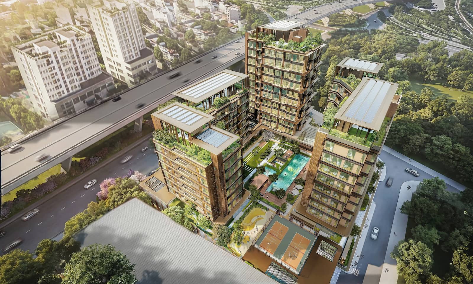 Mặt bằng 3 toà Hà Nội Park Centric