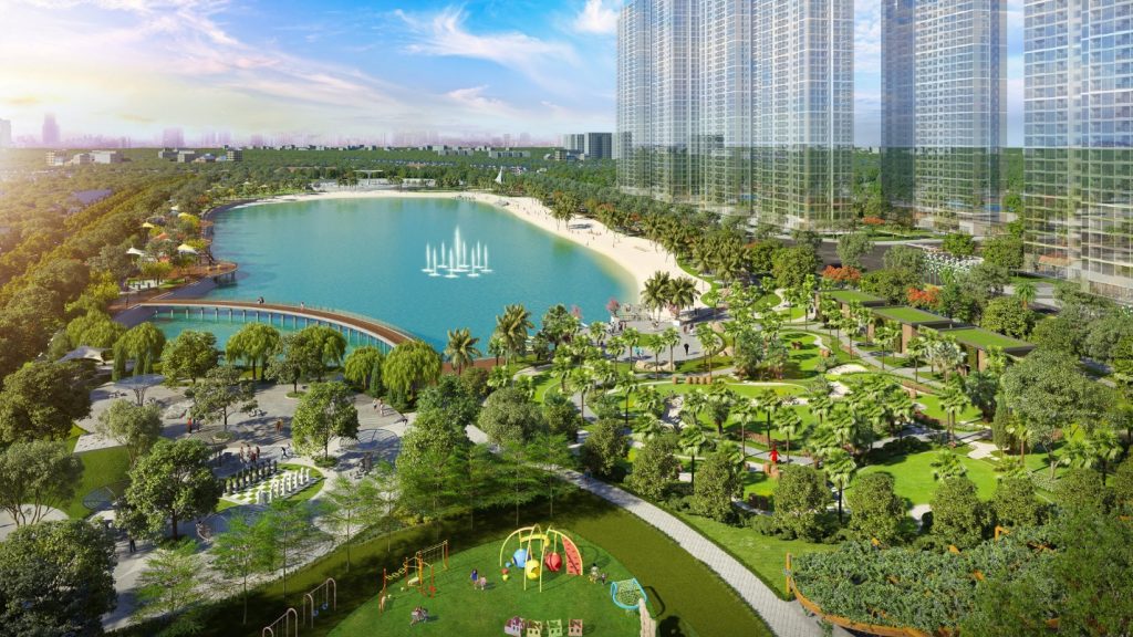 Không gian sống xanh chất lượng tại dự án Vinhomes Hóc Môn