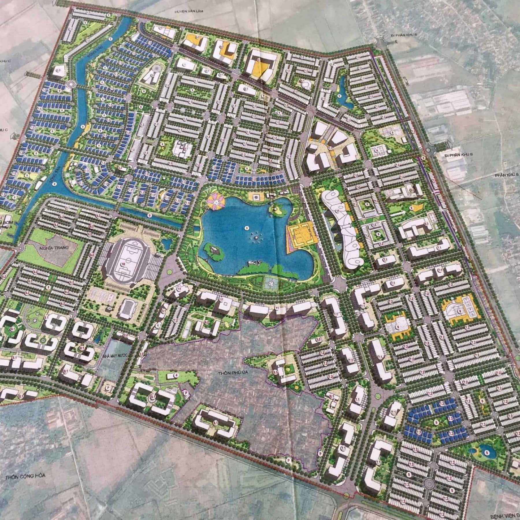Mặt bằng Forestia Park Phố Nối.